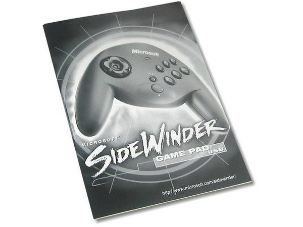 Microsoft SideWinder GamePad. USB