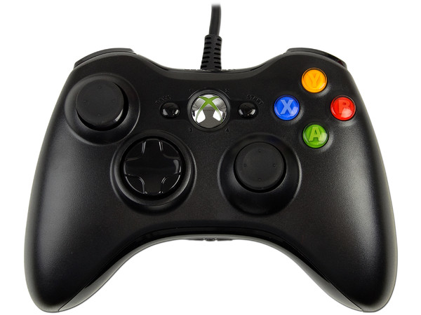  Control para Xbox 360 y PC con Windows, USB 2.0. Color Negro
