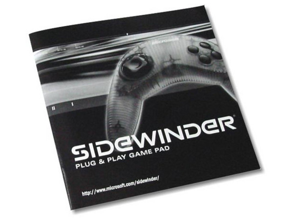 Microsoft SideWinder GamePad 1.0, USB.