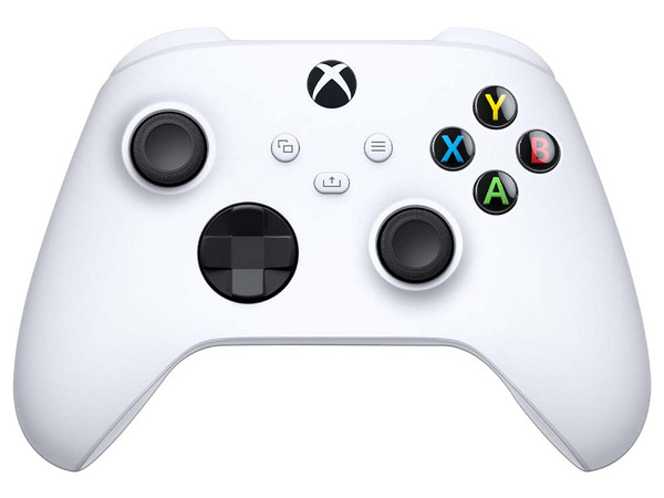 Control Inalámbrico Xbox Microsoft, Compatible con Xbox Series X|S, Xbox One y Windows. Color Blanco (Caja abierta)