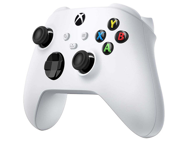 Control Inalámbrico Xbox Microsoft, Compatible con Xbox Series X|S, Xbox One y Windows. Color Blanco (Caja abierta)