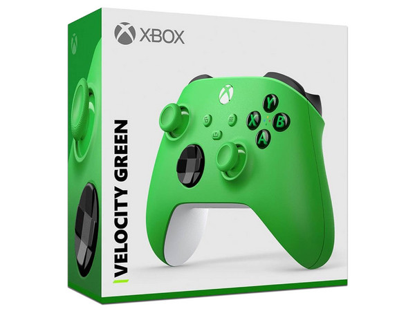 Control Inalámbrico Xbox, Compatible con Series X|S, Xbox One y Windows, Color Velocity Verde.