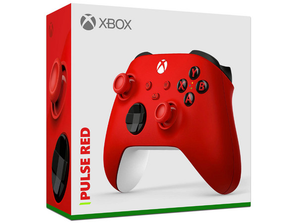 Control Inalámbrico Xbox Microsoft Pulse Red, Compatible con Xbox Series X|S, Xbox One y Windows. Color Rojo.
