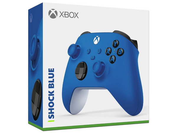 Control Inalámbrico Xbox Microsoft, Compatible con Xbox Series X|S, Xbox One y Windows. Color Azul