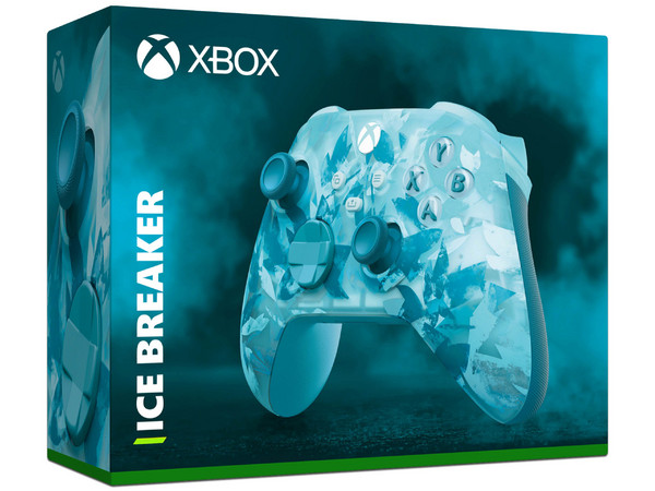 Control Inalámbrico Xbox Microsoft, Compatible con Xbox Series X|S, Xbox One y Windows. Edición Especial Ice Breaker.