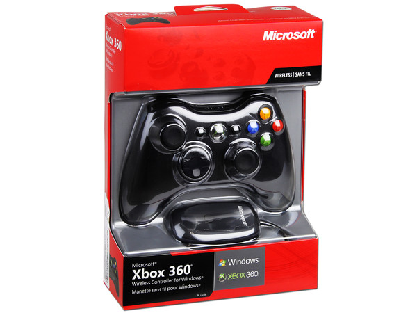 Control Inalámbrico para Xbox 360 y PC con Windows, USB 2.0. Color Negro 