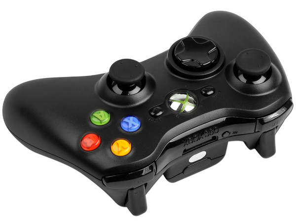 Control Inalámbrico para Xbox 360 y PC con Windows, USB 2.0. Color Negro 