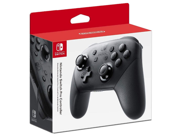 Control Nintendo Switch PRO, para Nintendo Switch, Inalámbrico, Color Negro.