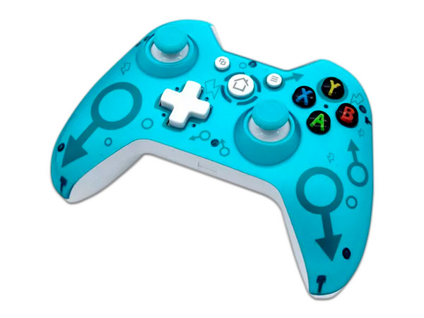 Control Inalámbrico N-1, Compatible con Xbox One, PS3, Receptor USB, Color Verde.
