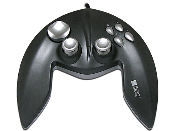 Game Pad Thunder Fire, 8 botones, 2 Sticks análogos, 2 motores de vibración, Conexión USB.