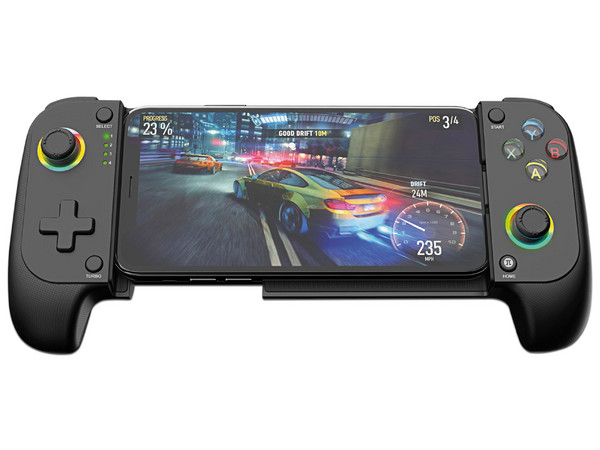Control para juegos Primus Gaming VICTOR01BT, Bluetooth, Para Celulares. Color Negro.