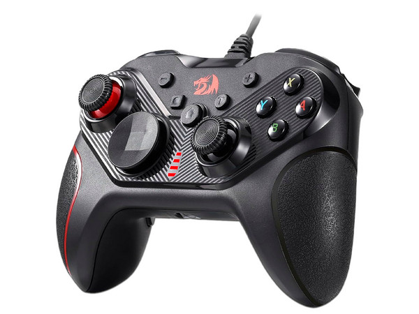 Control Redragon Rift G710, Cable de 1.8m, USB, Compatible con PC y Nintendo Switch. Color Negro.