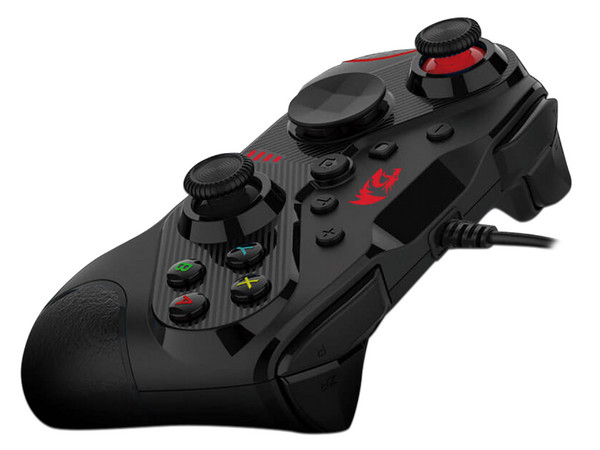 Control Redragon Rift G710, Cable de 1.8m, USB, Compatible con PC y Nintendo Switch. Color Negro.