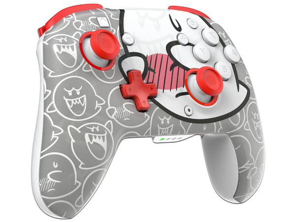 Control Inalámbrico Turtle Beach Rematch Boo-Hoo, Compatible con Nintendo Switch. Color Blanco.