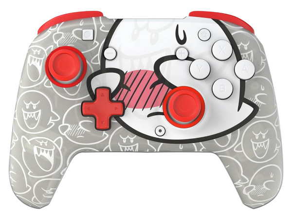 Control Inalámbrico Turtle Beach Rematch Boo-Hoo, Compatible con Nintendo Switch. Color Blanco.