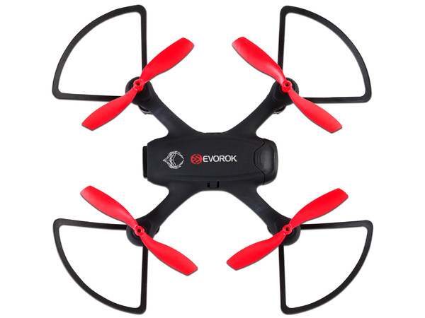 Mini Drone Evorok EAGLE II, con batería de 520MAh. Color negro.