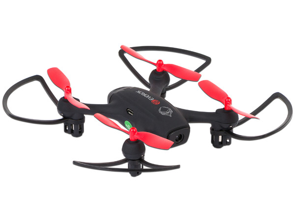 Mini Drone Evorok EAGLE II, con batería de 520MAh. Color negro.