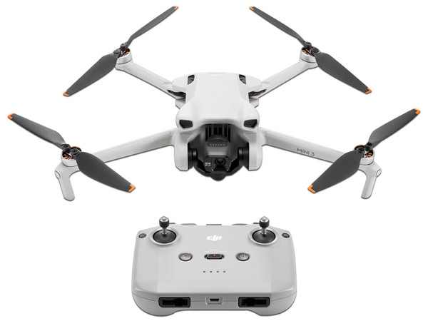 Drone DJI Mini 3 Combo Fly More, Incluye Control remoto, 1 Batería inteligente, hasta 38 min de vuelo, 12MP, 4K.