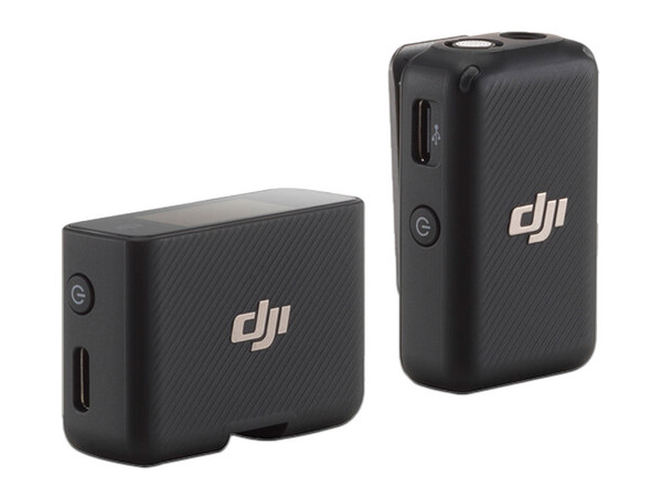 Micrófono inalámbrico DJI Lavalier (1 TX + 1 RX), alcance de 820 pies (249 metros), compacto y ultraligero, grabación de hasta 14 horas.