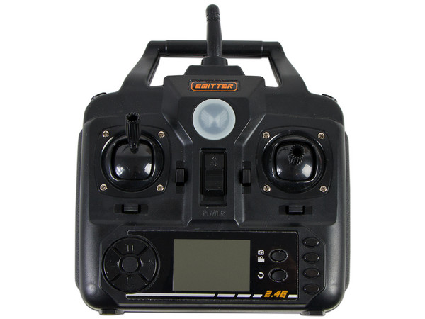 Drone Yosoo X5SW-1 con batería recargable, Cámara de 2 MP, Transmisión vía Wi-Fi, Frecuencia de 2.4 GHz. Color Negro