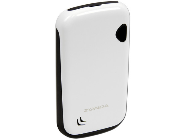 Celular Zonda Eddy, Tipo barra delgado  con pantalla a color y teclado QWERTY, Multilínea. Color Blanco.