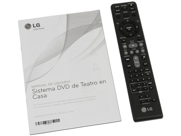 Home Theater LG, Audio 5.1, Dolby Digital, Reproductor de DVD, USB Recording, 300 Watts.