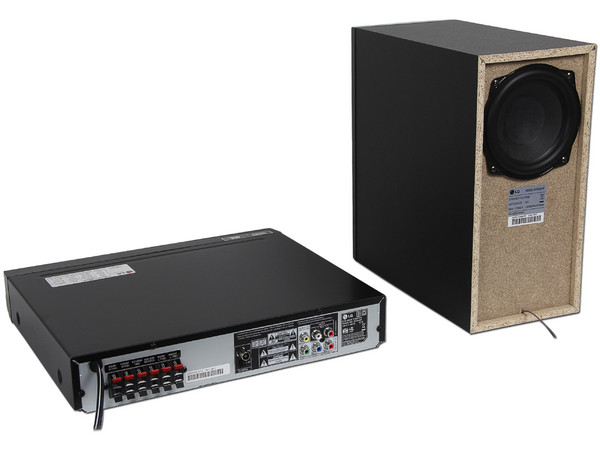 Home Theater LG, Audio 5.1, Dolby Digital, Reproductor de DVD, USB Recording, 300 Watts.