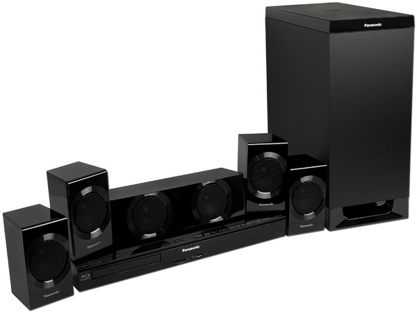 Home Theater Smart Panasonic, Audio 5.1, 3D Cinema Surround, Reproductor de Blu-ray 3D, Radio FM, USB, 1000 Watts.
