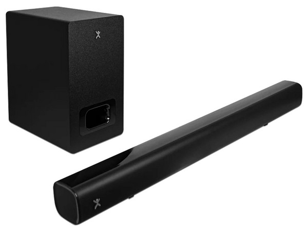 Sistema de Teatro en Casa Perfect Choice Sonata PC-114031: Barra de Sonido y SubWoofer, 180W RMS, Bluetooth, Color Negro.