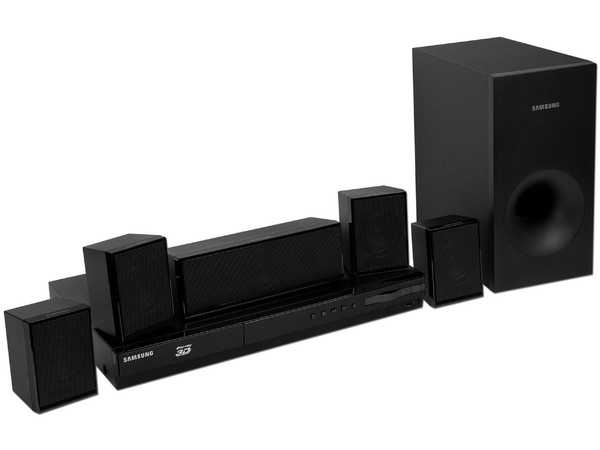 Home Theater Samsung, Audio 5.1, Reproductor de Blu-ray 3D, Radio FM, USB, 500 Watts.
