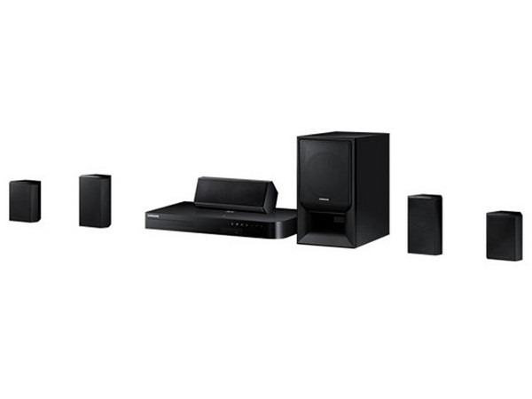 Home Theater Samsung, Audio 5.1, Reproductor de Blu-ray 3D, Radio FM, USB, Wi-Fi, 1000 Watts.