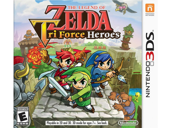 The Legend Of Zelda: Triforce Heroes (3DS)