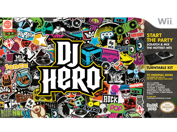 DJ Hero Turntable Bundle (Wii)