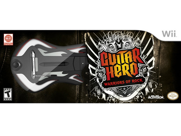 Guitar Hero: Warriors of Rock Guitar Bundle (Wii)