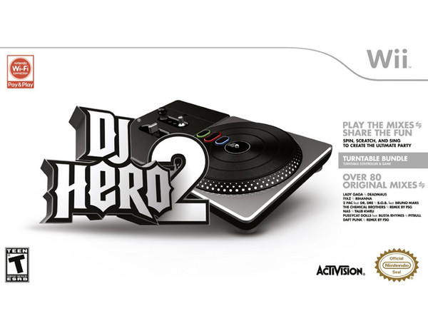 DJ Hero 2 Turntable Bundle (Wii)