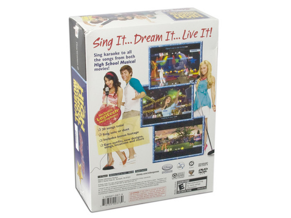 High School Musical: Sing it! con Micrófono Logitech! (Nintendo Wii)