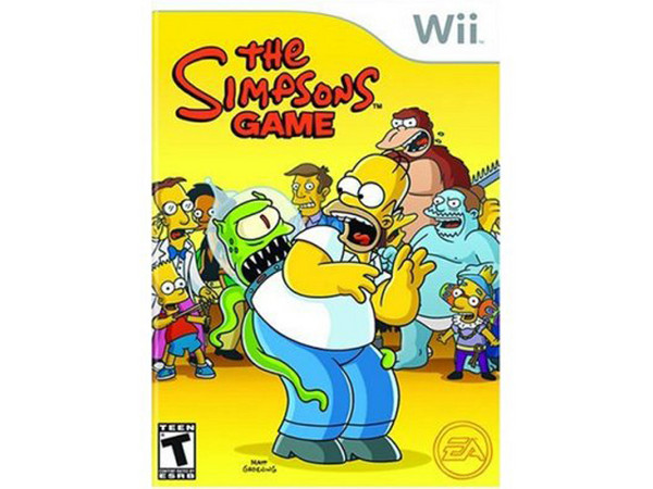 The Simpsons Game (Nintendo Wii)