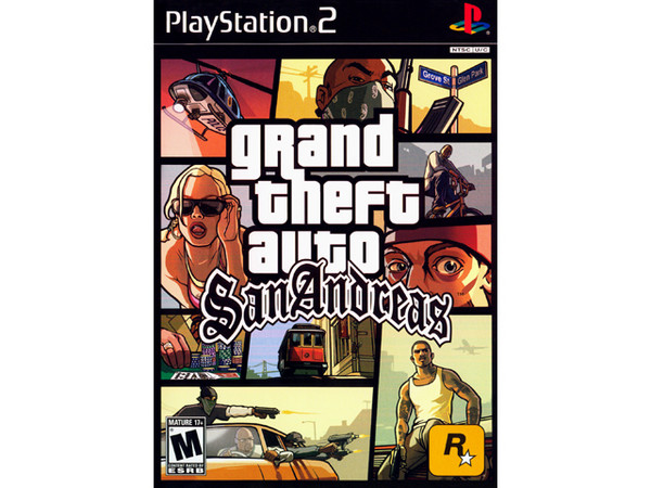 Grand Theft Auto San Andreas (PS2)