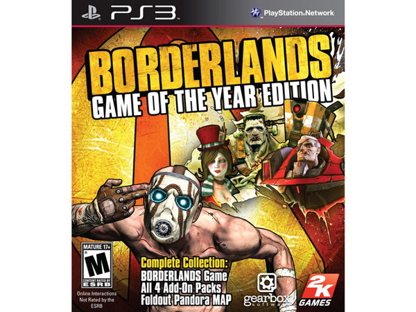 Borderlands Edición juego del año (PS3)