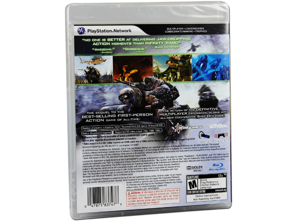 Call of Duty: Modern Warfare 2 (PS3)