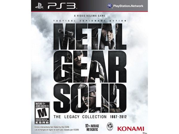 Metal Gear Solid: The Legacy Collection (PS3)