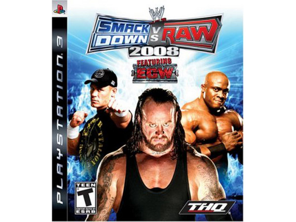 WWE SMACKDOWN VS RAW 2008 (PlayStation 3)