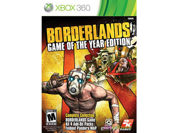 Borderlands Edición juego del año (Xbox 360)
