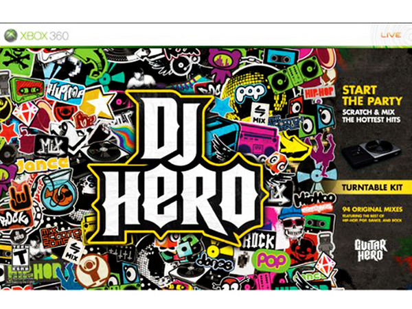 DJ Hero con Tornamesa (Xbox 360)