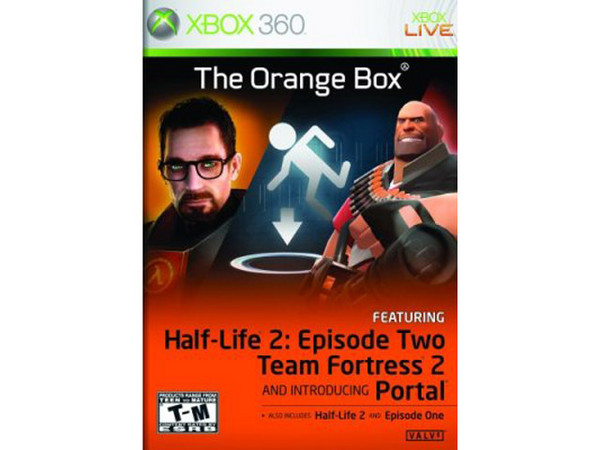 The Orange Box: Incluye Half-Life 2, HL2 Episodio 1, HL2 Episodio 2, Portal y Team Fortress 2 (Xbox 360)