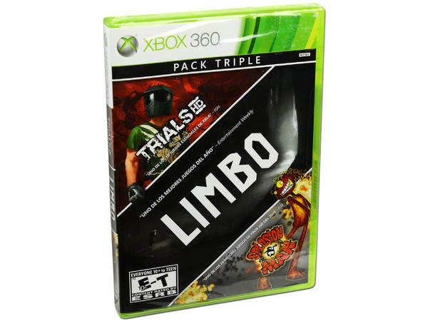 Xbox Live Hits Collection 3 juegos en 1, Limbo, Trials HD y Splosion Man (Xbox 360)