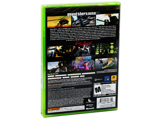 Grand Theft Auto IV & Episodes From Liberty City  The Complete Edition (Xbox 360)
