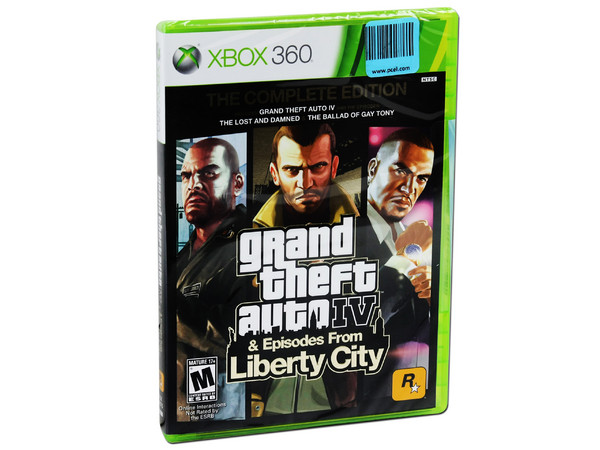 Grand Theft Auto IV & Episodes From Liberty City  The Complete Edition (Xbox 360)