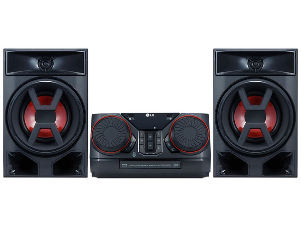 Minicomponente LG XBOOM CK43, 150W, USB, Color Negro.
