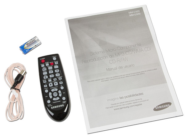 Micro Componente Samsung, CD, MP3, Radio, USB, 20W RMS.